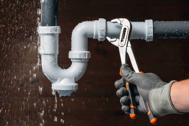Professional Pipe Repair technician working in Bakers Mills, NY